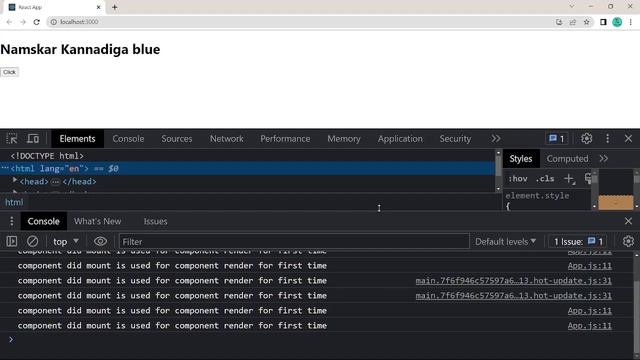 Lifecycle Methods in Reactjs with Example | Reactjs tutorial in Kannada | Reactjs in Kannada смотреть онлайн