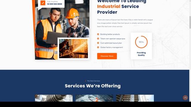 Droled - Factory Industrial WordPress building company repair смотреть онлайн