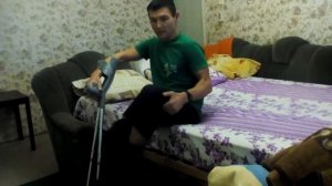 После замены тазобедренного сустава. Кровать.