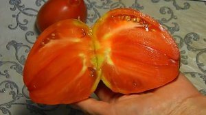 Томат Сердце Тибета. Тест спелых плодов.