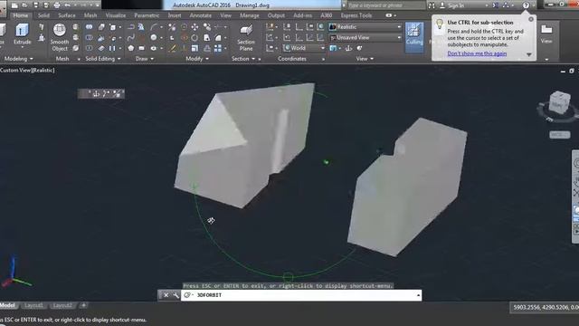 Autocad 2020 3D Tutorial| How to use Sperate Command in Autocad 3d tutorial for beginners In hindi смотреть онлайн
