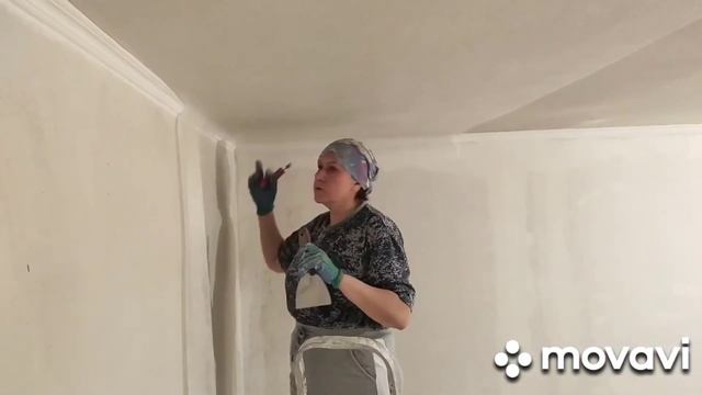 Поклейка стеклохолста, первое полотно на потолок смотреть онлайн