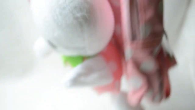Детский рюкзак с мягкой игрушкой Hello Kitty нежно розовый смотреть онлайн