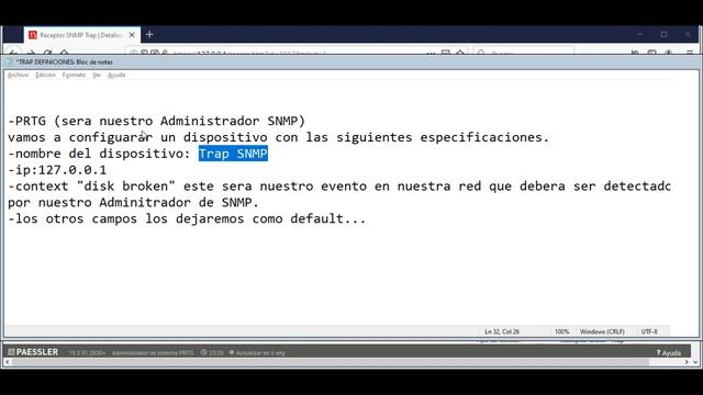 SNMP TRAP PRTG TUTORIAL смотреть онлайн