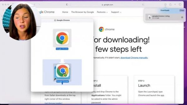 Mac - How to Download & Install Google Chrome on a Mac Computer or Laptop - Macbook, Pro, Air, iMac