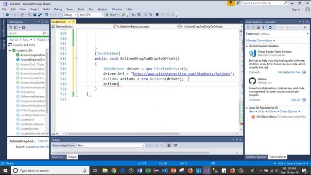 Selenium with C# 30 - Actions class mouse drag and drop to offset method смотреть онлайн