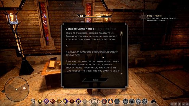 Side Quests [Carta Deep Roads] - Dragon Age: Inquisition - 2 смотреть онлайн