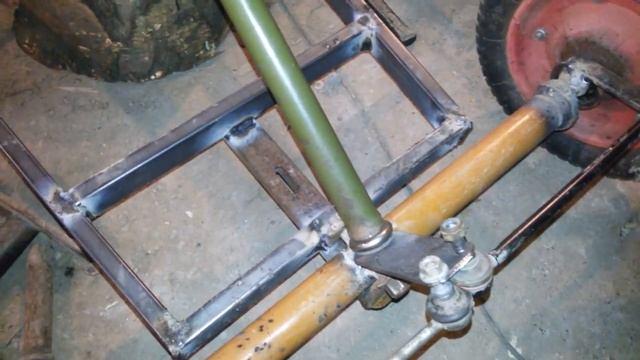 картинг своими руками (рулевое управление) смотреть онлайн