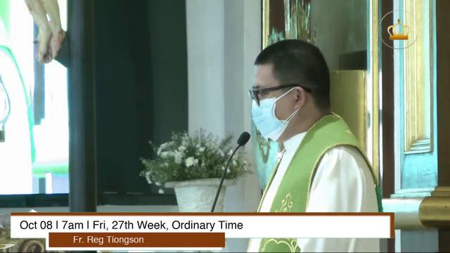 Oct 08 | 7am | Fri, 27th Week, Ordinary Time смотреть онлайн