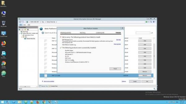 Install PHP, MYSQl and phpmyadmin on IIS