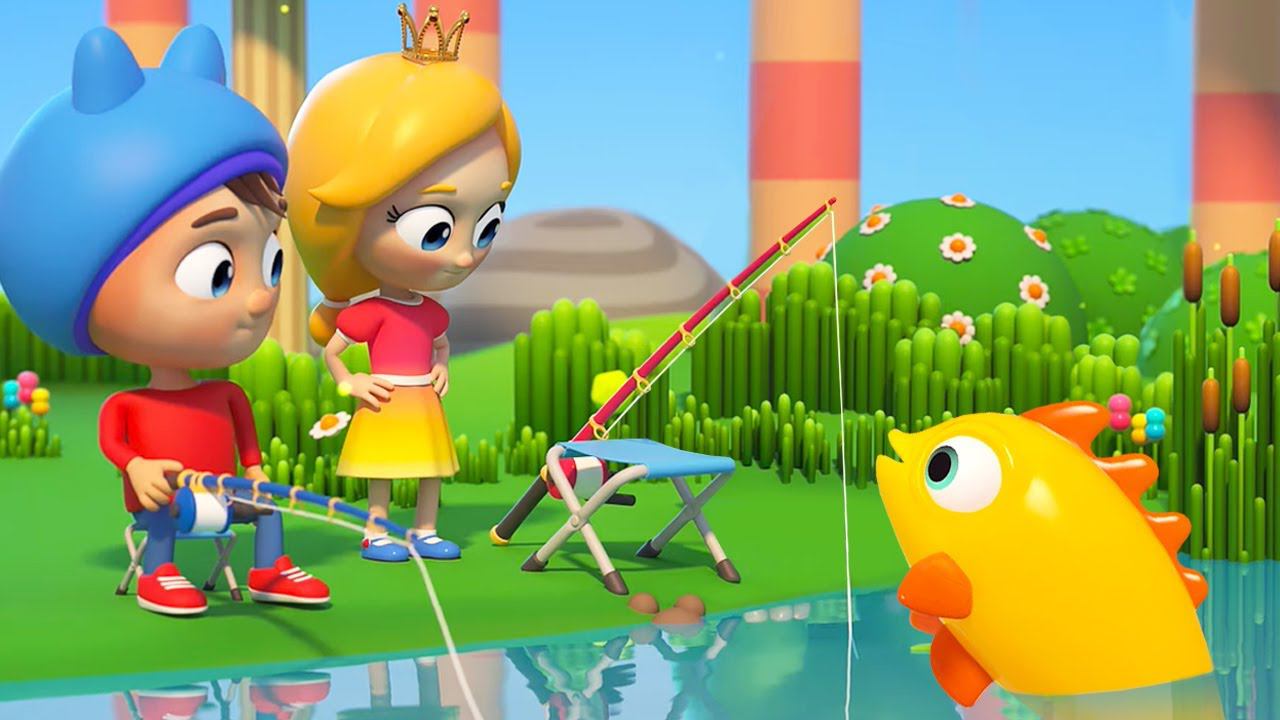 Музыкальные мультики для малышей Сина и Ло. Детские песни - Животные для детей