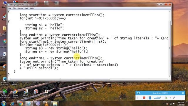Write A Java Program To Compare Performance Of String Creation 11 смотреть онлайн