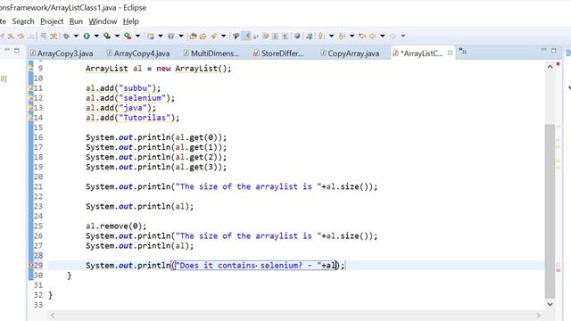 23A. Java Basics for Selenium - Collections Framework - ArrayList смотреть онлайн