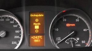 Сброс межсервисного интервала (пробега) Mercedes Vito / Viano, W639