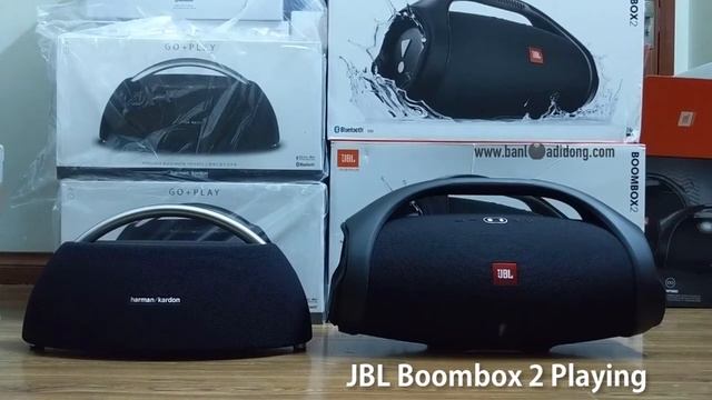 So sánh chất âm loa JBL Boombox 2 vs Harman Kardon Go Play | Sound test JBL Boombox 2 vs Go Play смотреть онлайн