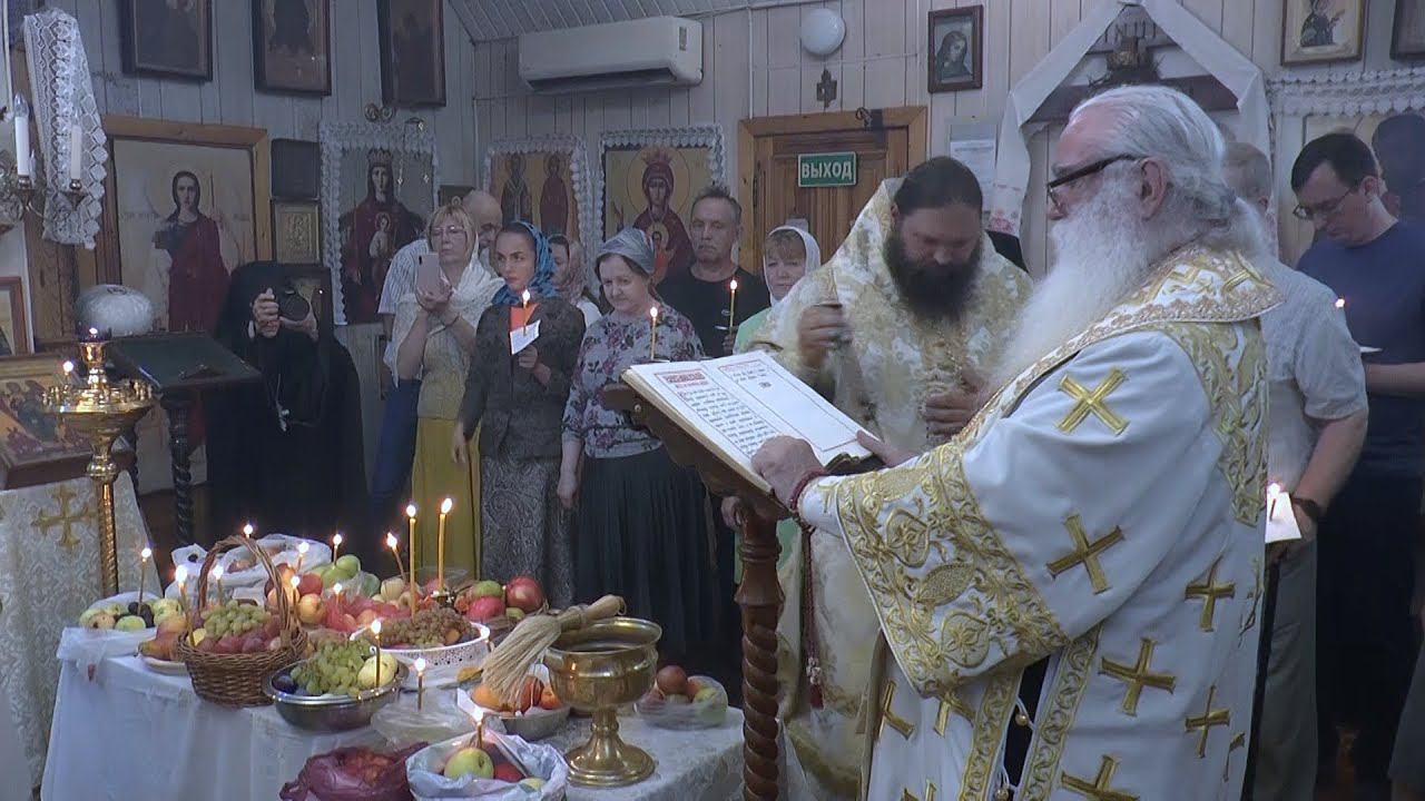 Праздник Преображения Господне. Первосвятительская проповедь 19_08_2023 смотреть онлайн