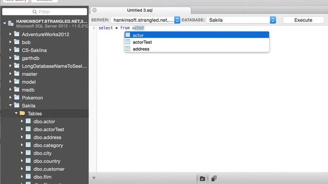 MSSQL AutoComplete смотреть онлайн