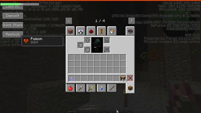 Inventory Centerer 1.7.10, 1.8 & 1.9 Forge Mod Overview смотреть онлайн