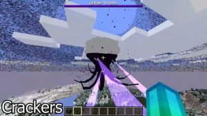 Engender Wither Storm VS Cracker's Wither Storm in Minecraft