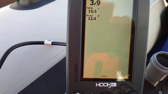 Настройки эхолота Lowrance Hook4x