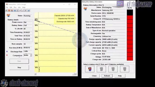 Hướng dẫn kiểm tra chất lượng Pin laptop смотреть онлайн