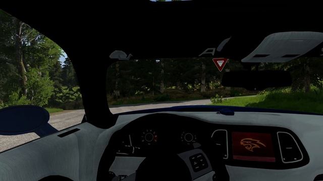BeamNG.drive - Dodge Challenger Hellcat 2016 - Car Show Test Drive Crash . 4K 60fps. смотреть онлайн