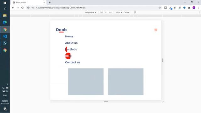 Complete Responsive Website Using Bootstrap 4.3 ,html, Css With Source Code