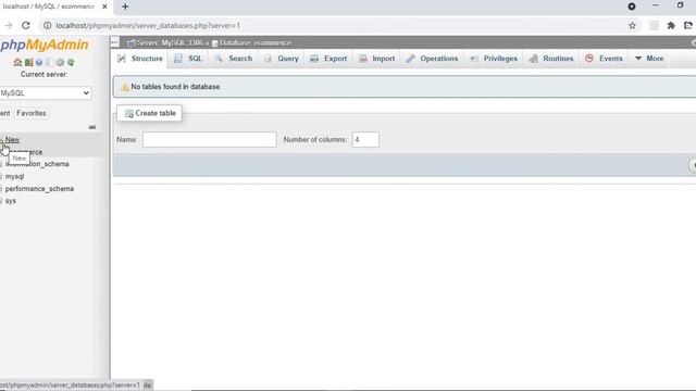 Creating our first database in php myadmin (DBMS in english) смотреть онлайн
