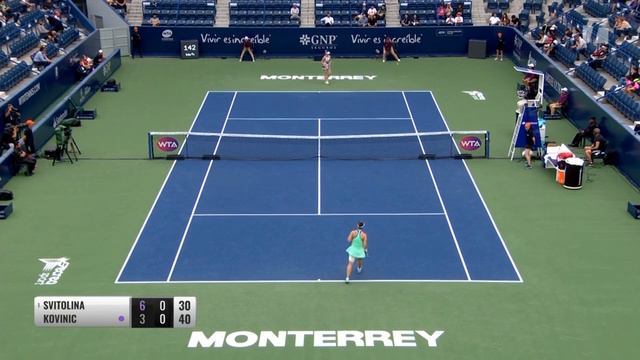 🇺🇦 СВИТОЛИНА обыграла Ковинич в первом круге ''Монтеррея'' 🎾 смотреть онлайн