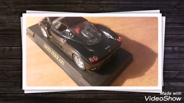 Обзор модели машины ENZO FERRARI/журнал FERRARI COLLECTION смотреть онлайн