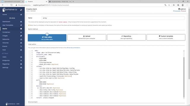 Instalacja Plex Emby Jellyfin na OpenMediaVault 5.x | Serwer NAS [#7] смотреть онлайн