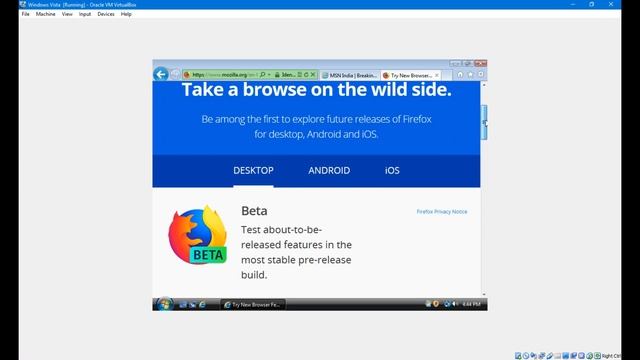Windows Vista installation on Virtualbox смотреть онлайн
