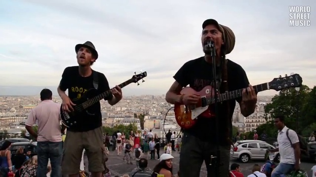 Уличный регги на закате в Париже смотреть онлайн