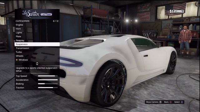 GTA V : Bugatti Veyron (Truffade Adder) смотреть онлайн