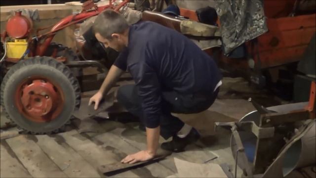 Новый самодельный оборотный плуг для мотоблока смотреть онлайн