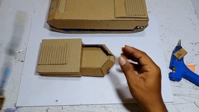 How To Make M1 Abrams Tank That Shoots From Cardboard l DIY смотреть онлайн