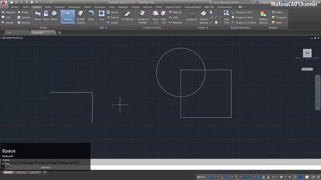 AutoCAD How To Trim Object смотреть онлайн