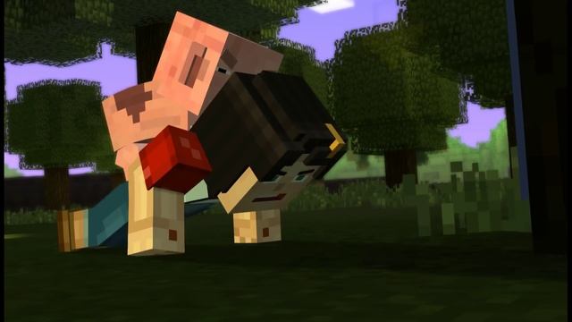 [Игра Minecraft Story Mode - серия #1 - прохождение] - Орден свиньи смотреть онлайн