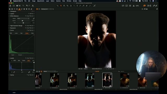 Обработка фото в Capture One. Урок №3 L Серия уроков по цветокоррекции от Анны Аникиной на Amlab