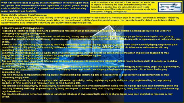 PART 04 THE FUTURE TRENDS IN SUPPLY CHAIN MGT APPLICATIONS PROCESS смотреть онлайн