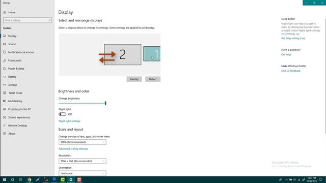 how to change dual monitor from left to right windows 10 - adjust 2nd Monitor from Right to Left смотреть онлайн