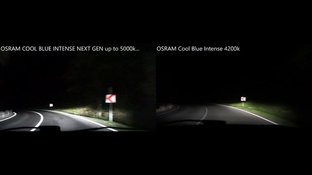 OSRAM Cool Blue Intense NEXT GEN Vs OSRAM Cool Blue Intense