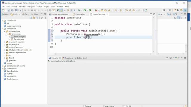 Lombok: velocizza lo sviluppo di classi java [Tutorial in Italiano] смотреть онлайн