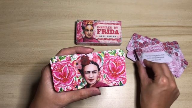 INSPIRED BY FRIDA - MINI INSPIRATION CARDS: Frida Kahlo artworks behind words of wisdom. Buy now! ? смотреть онлайн