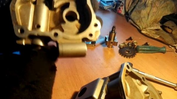 устройство масляного насоса и проверка