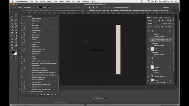 Turn An Image Into A Book Cover Easily Using Adobe Photoshop | Tutorial смотреть онлайн