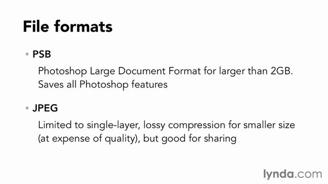 Photoshop CC Essential (64/154) " Formats" смотреть онлайн