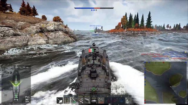 War Thunder: МОРСКИЕ АБ - ИТАЛИЯ, ПЕРВЫЙ НАБОР НА МАЛОМ ФЛОТЕ смотреть онлайн