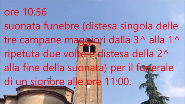 Salita al Campanile del Duomo di San Lorenzo Martire a Mestre (VE) e suonate funebri смотреть онлайн