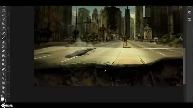 City Destruction - Speed art (#Photoshop) | CreativeStation смотреть онлайн